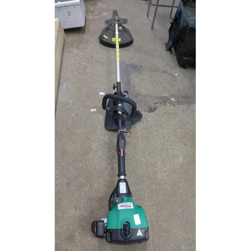 2358 - Go-On! brand petrol-driven garden strimmer with brush cutter head - Police repossession