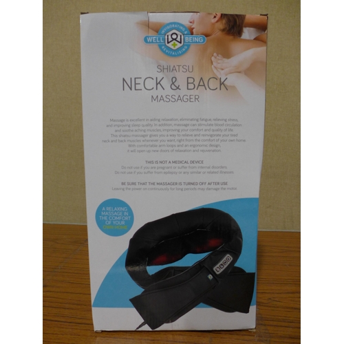 3005 - Wellbeing Shiatsu Neck  massager (277-112 ) * This lot is subject to vat