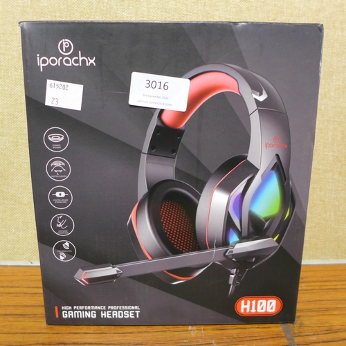 3016 - iParachx gaming head set