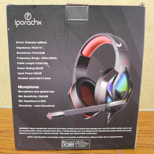 3016 - iParachx gaming head set