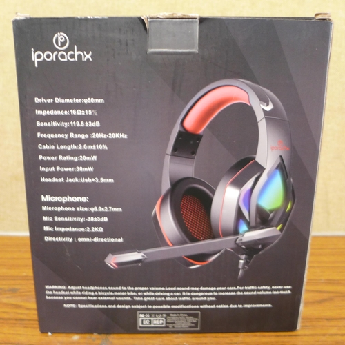 3018 - iParachx gaming head set