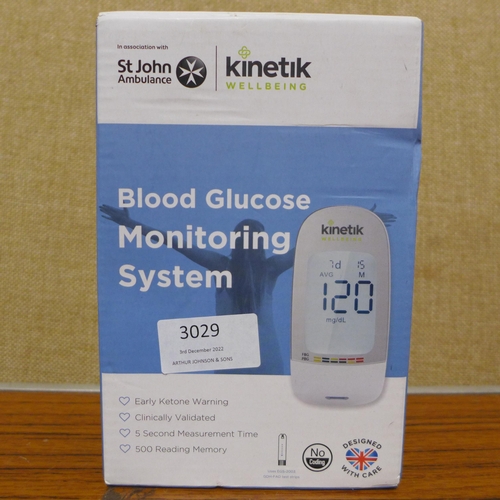 3029 - Kinetik blood glucose monitoring system