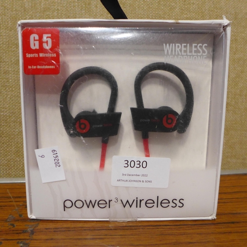 3030 - Power3 wireless headphones