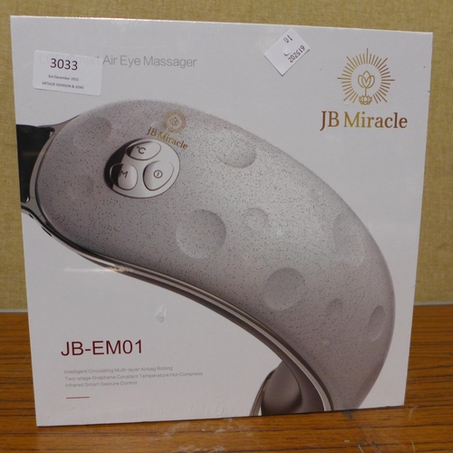 3033 - JB Miracle eye massager (model JB-EM01)