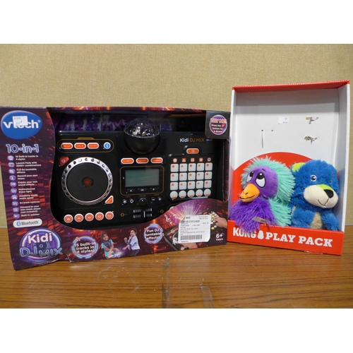 3053 - Kong Dog Toy Play Pack and Vtech Kidi Star Dj Mixer (277-78,81 ) * This lot is subject to vat