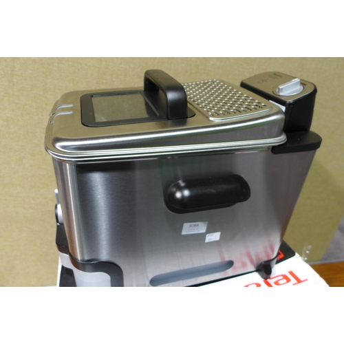 3088 - Tefal OleoClean Pro Fryer  - FR804140            (277-163 ) * This lot is subject to vat