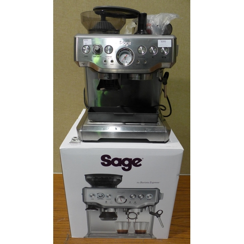 3095 - Sage Pump Coffee Machine  , Original RRP £449.99 + vat (277-53 ) * This lot is subject to vat