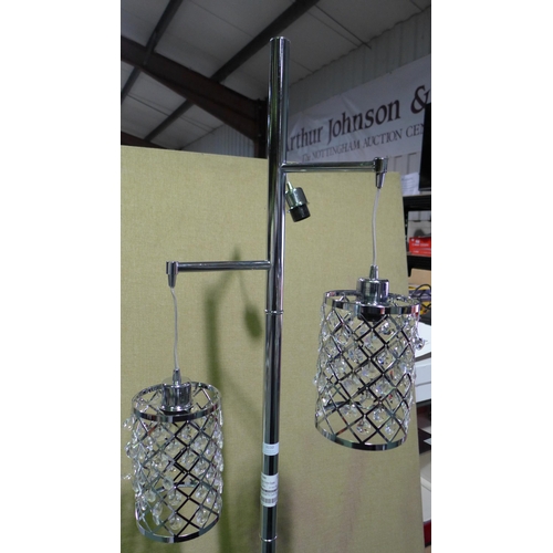 3110 - Gisele 3 Arm Floor Lamp  (277-140 ) * This lot is subject to vat