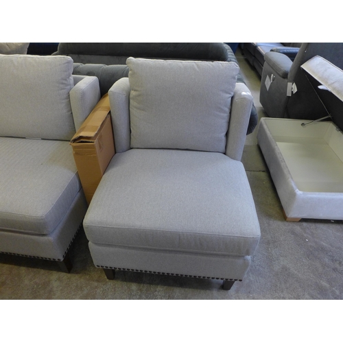 1411 - 3Pc Fabric Accent Chairs With Table, original RRP £416.66 + VAT (4154 -11) *This lot is subject to V... 