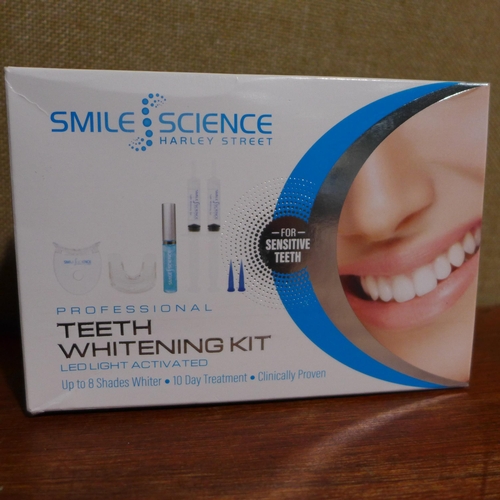 3130 - Smile Science Teeth  whitening kit and Feit Gu10 6Pk Glass - dimmable    (276-117,278)  * This lot i... 