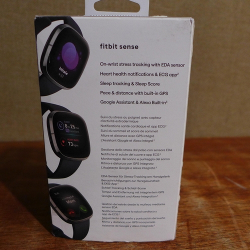 3148 - Fitbit Sense Smartwatch  carbon/graphite, Original RRP £159.99 + vat (279-5)     * This lot is subje... 