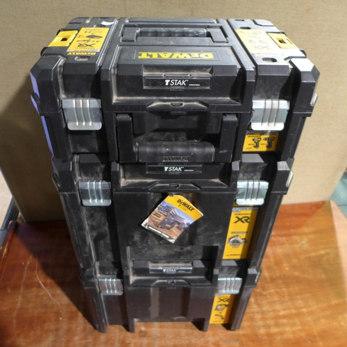 3161 - Dewalt 5 Piece Kit With Tool Chest, 2 Batteries And Charger, - DCK523P3T-GB, Original RRP £539.99 + ... 