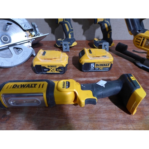 3161 - Dewalt 5 Piece Kit With Tool Chest, 2 Batteries And Charger, - DCK523P3T-GB, Original RRP £539.99 + ... 