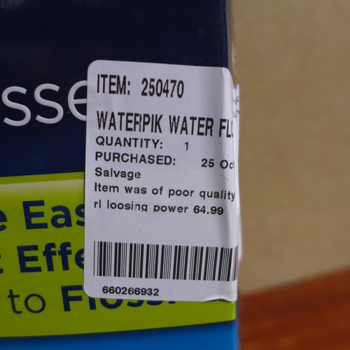 3167 - Waterpik Water Flosser - WP150/WP470UK   (277-73 ) * This lot is subject to vat