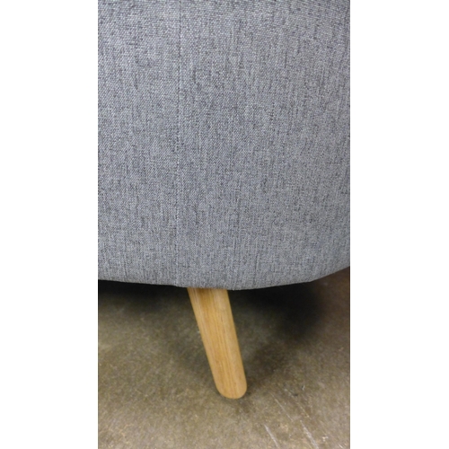 1504 - A grey Bowden ottoman