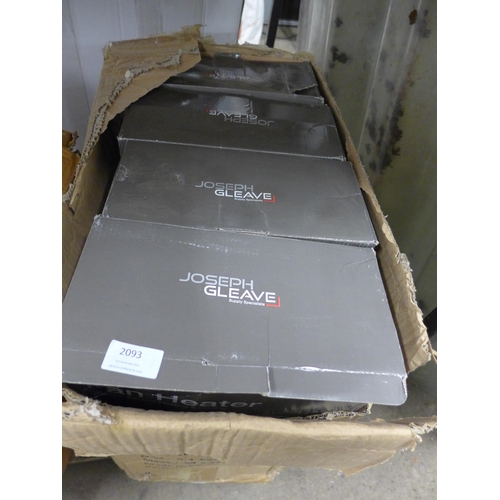 2093 - 8 Heaters, boxed & unused