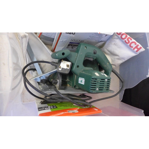 2161 - Bosch electric planer & Black & Decker saw