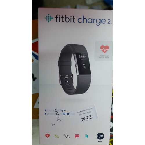 2204 - A Fitbit Charge 2, boxed