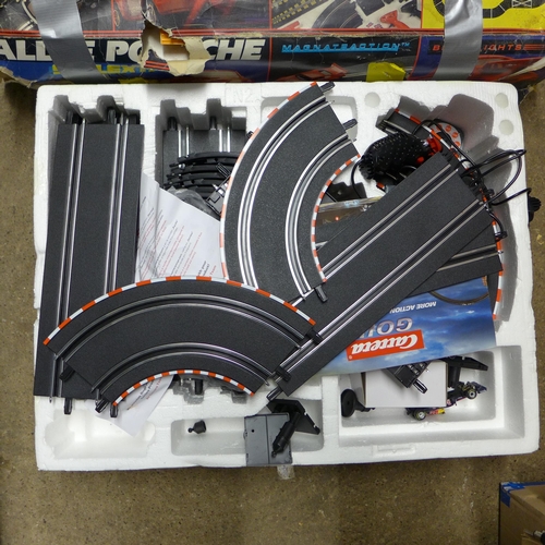 2209 - Scalextric Rallye Porsche and Carrera Hot Lap track racing kits