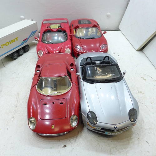 2214 - Box of model cars