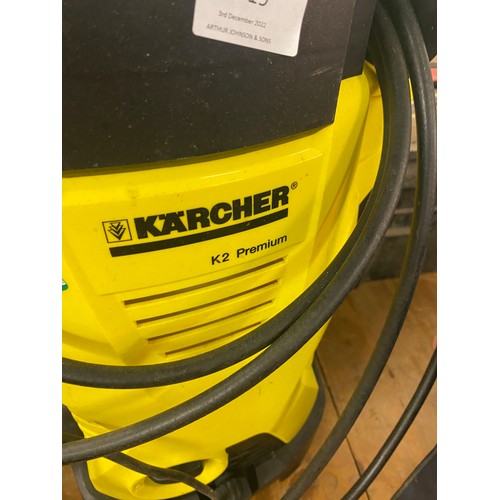 2319 - Karcher K2 Premium pressure washer, lance and hose - W