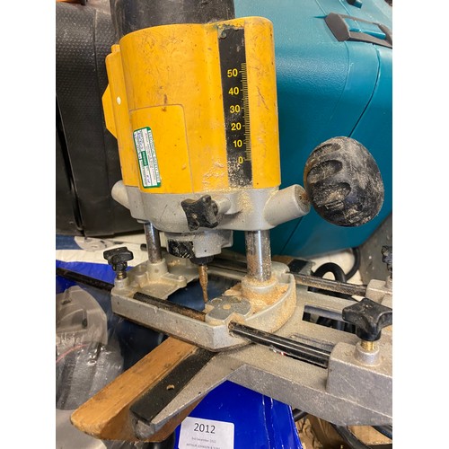 2019 - Plunge Router - W and Marksman 240V belt sander - failed electrical safety test due to damaged cable... 