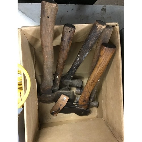 2003 - Two vintage axes & four vintage hammers