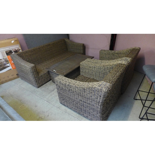 1999 - Ove Decors Denver 4Pc woven Deep Seating Set, original RRP £1666.66 + VAT (4154 -25) *This lot is su... 