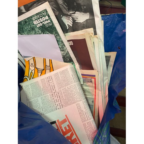 2072 - Bag of newspapers and copy artefacts from 1941 and more