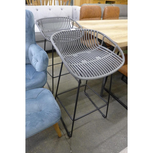 1310 - A pair of Shipley bar stools