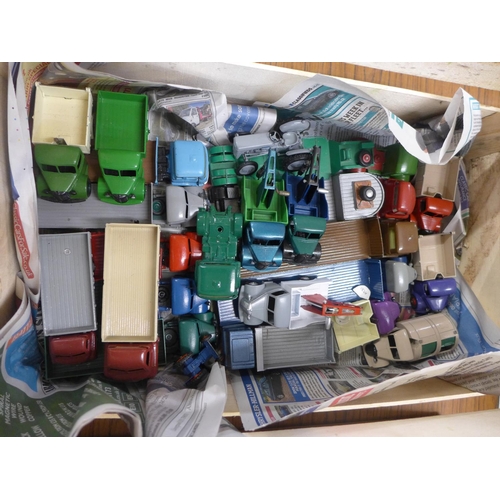 1256 - A collection of Corgi and Dinky model vehicles, repainted by hand **PLEASE NOTE THIS LOT IS NOT ELIG... 