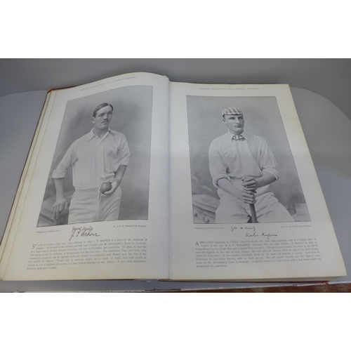 675 - One volume: Famous Cricketers and Cricket Grounds, 1895