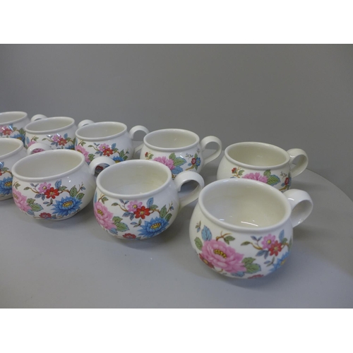 718 - Twelve Portmeirion cups