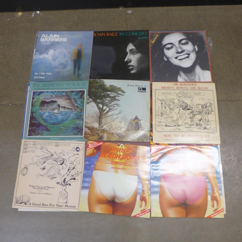 779 - Twenty LP records 1960's/70's rock including The Beatles, The Beach Boys, Julie Driscoll, Evelyn Bis... 