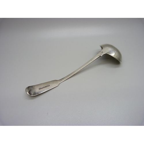 881 - A Scottish Provincial ladle, Alexander Mollinson, Aberdeen, 35g