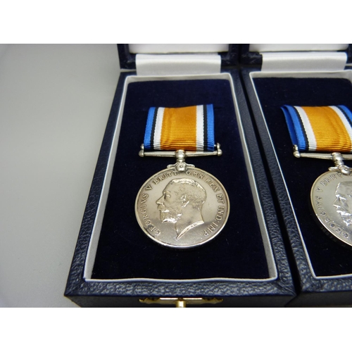 884A - Two WWI medals: 46516 Walter Frape, Acting Bombardier Royal Artillery and S-34257 Private A. Kelly, ... 