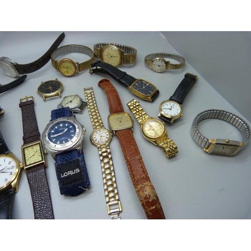 934 - Assorted wristwatches and pocket watches