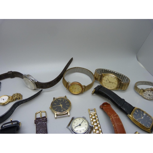 934 - Assorted wristwatches and pocket watches