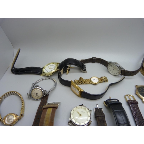 934 - Assorted wristwatches and pocket watches