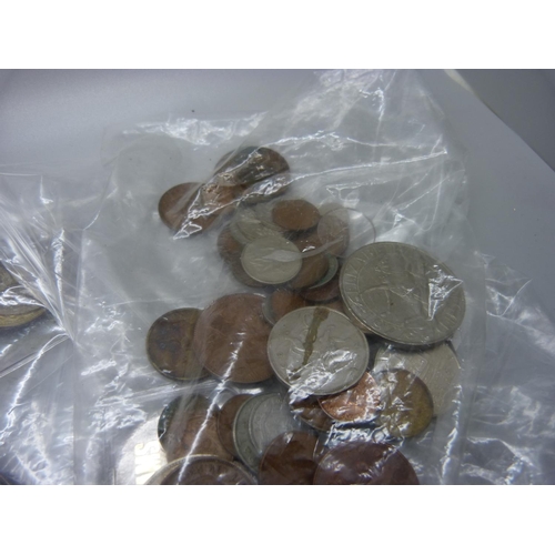 951 - Assorted coins and Roman metal detecting finds