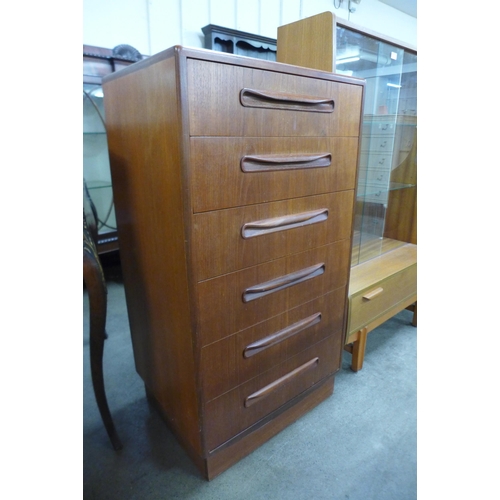 11 - A G-Plan Fresco teak chest of drawers