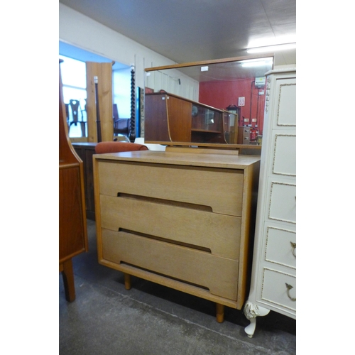 14 - A Stag C-Range light oak dressing chest, by John & Sylvia Reid