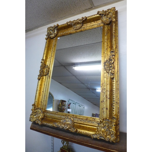 365 - A French style gilt framed mirror