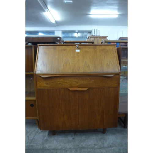 63 - A Sutcliffe of Todmorden S-Form teak bureau