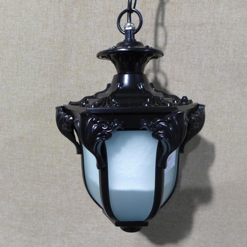 3007 - Black plastic Hanging Ceiling light