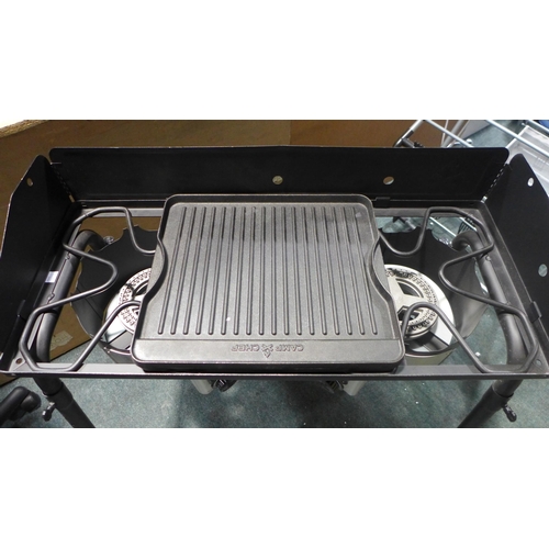 3023 - Camp Chef Camp Stove with griddle, Original RRP £139.99 + vat        (278-316)  * This lot is subjec... 