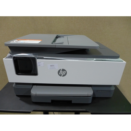 3031 - HP Officeje Pro 8022E AIO Printer (PR/CP/SC/FX ), Original RRP £124.99 + vat      (278-342)  * This ... 