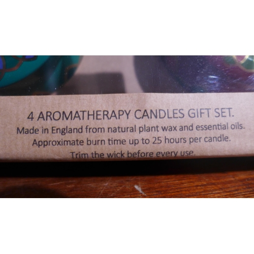 3094 - Spirit Natural Candle 4Pk(278-257)  * This lot is subject to vat