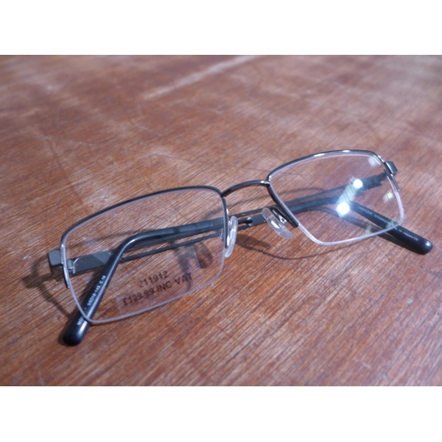 3108 - Jaeger 307 C16 53X18   Gunmeatl S/F Glasses (278-152)  * This lot is subject to vat