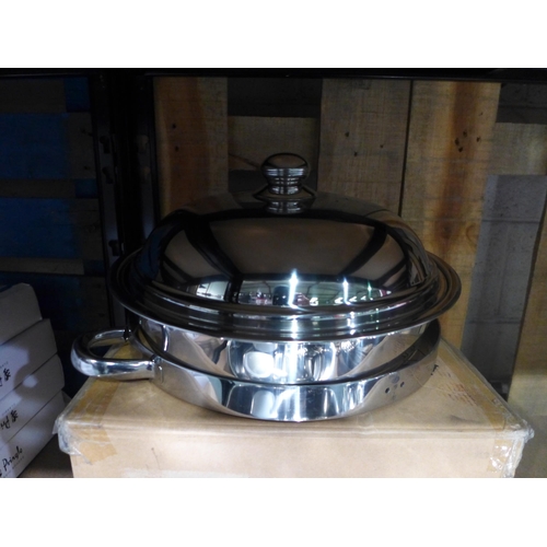 3128 - Metal chafing dishes